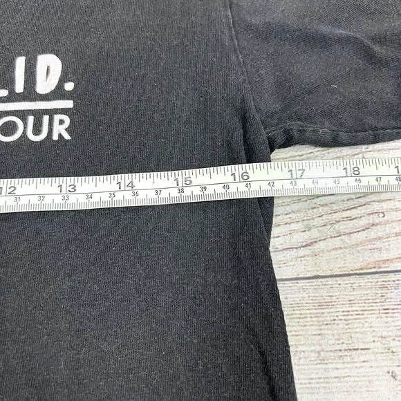 Khalid Free Spirit 2019 Tour Concert Short Sleeve T Shirt Unisex Black Size S - Picture 8 of 9